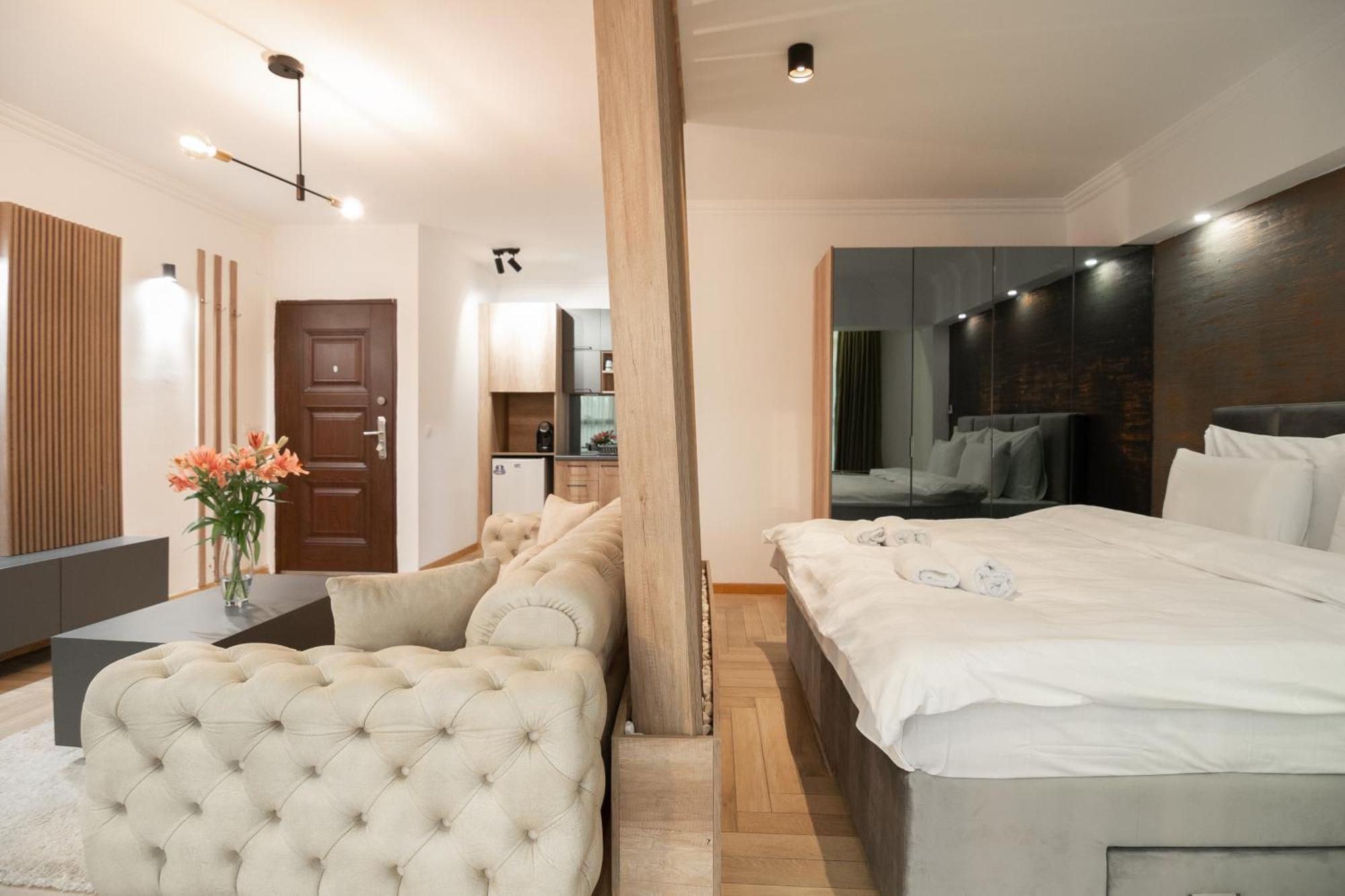 The One Apart Hotel Luxury Suites & Apartments Skopje Exterior foto
