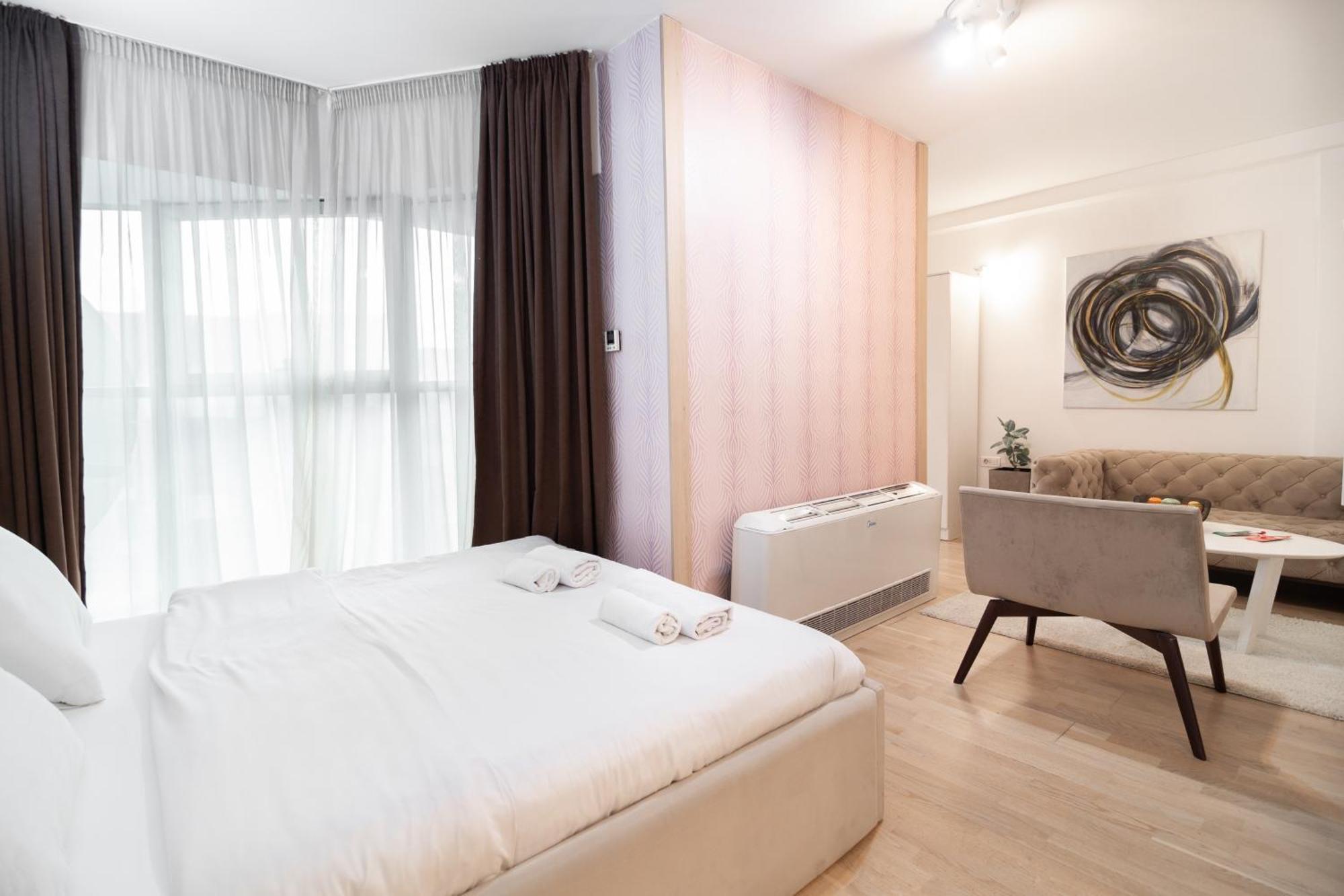 The One Apart Hotel Luxury Suites & Apartments Skopje Exterior foto