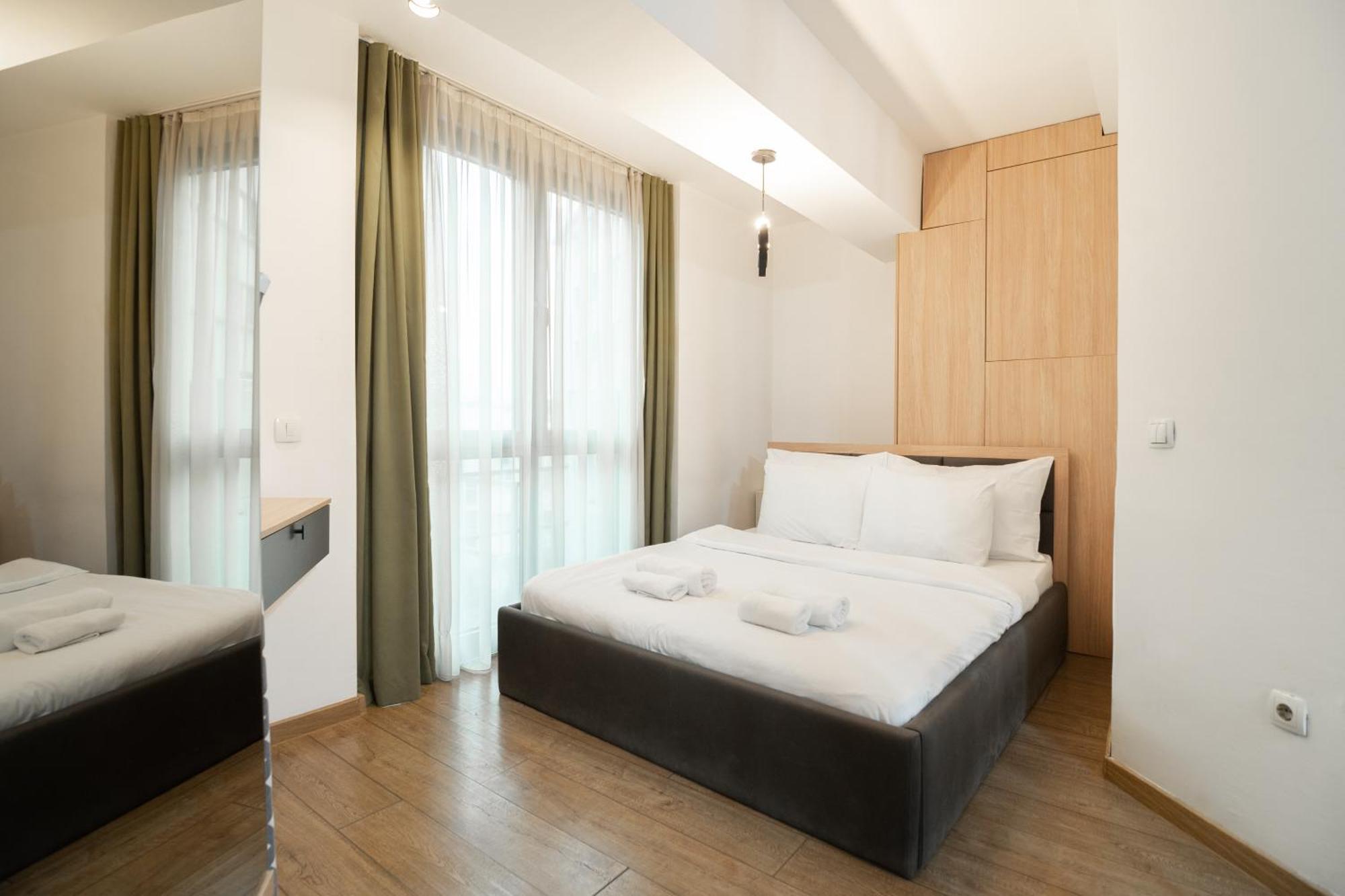 The One Apart Hotel Luxury Suites & Apartments Skopje Exterior foto