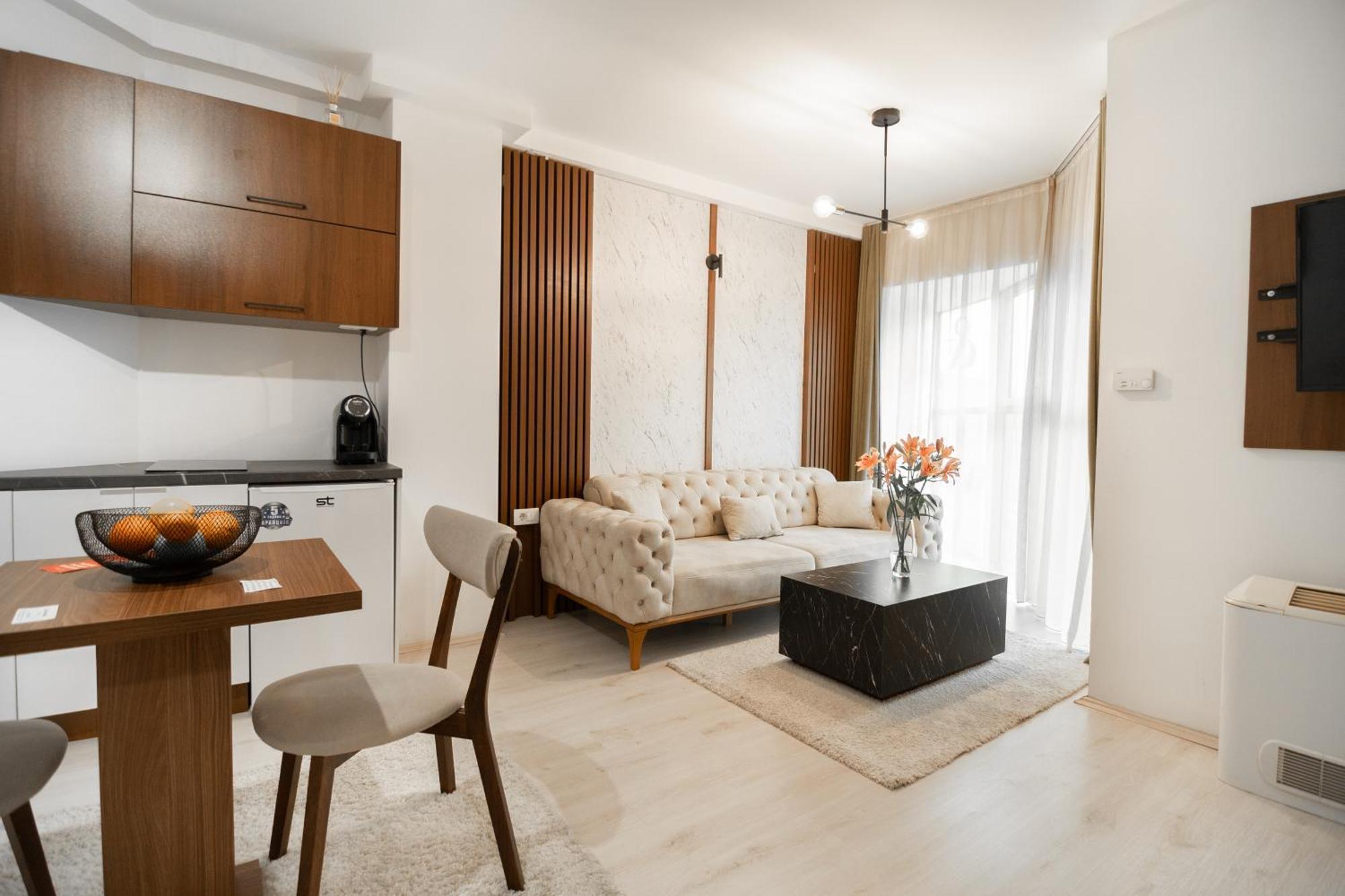 The One Apart Hotel Luxury Suites & Apartments Skopje Exterior foto