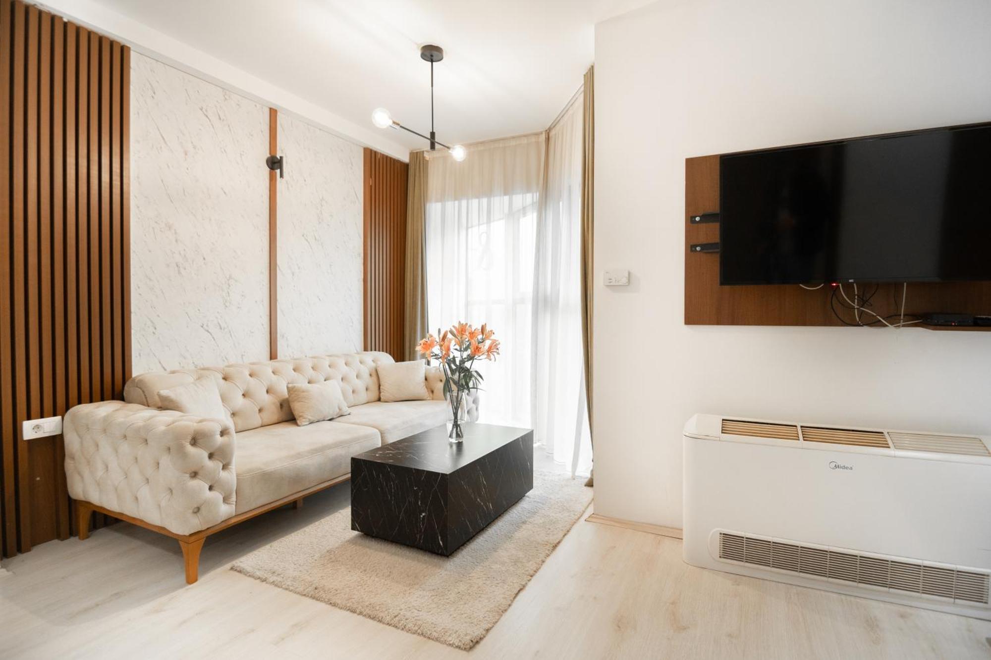 The One Apart Hotel Luxury Suites & Apartments Skopje Exterior foto