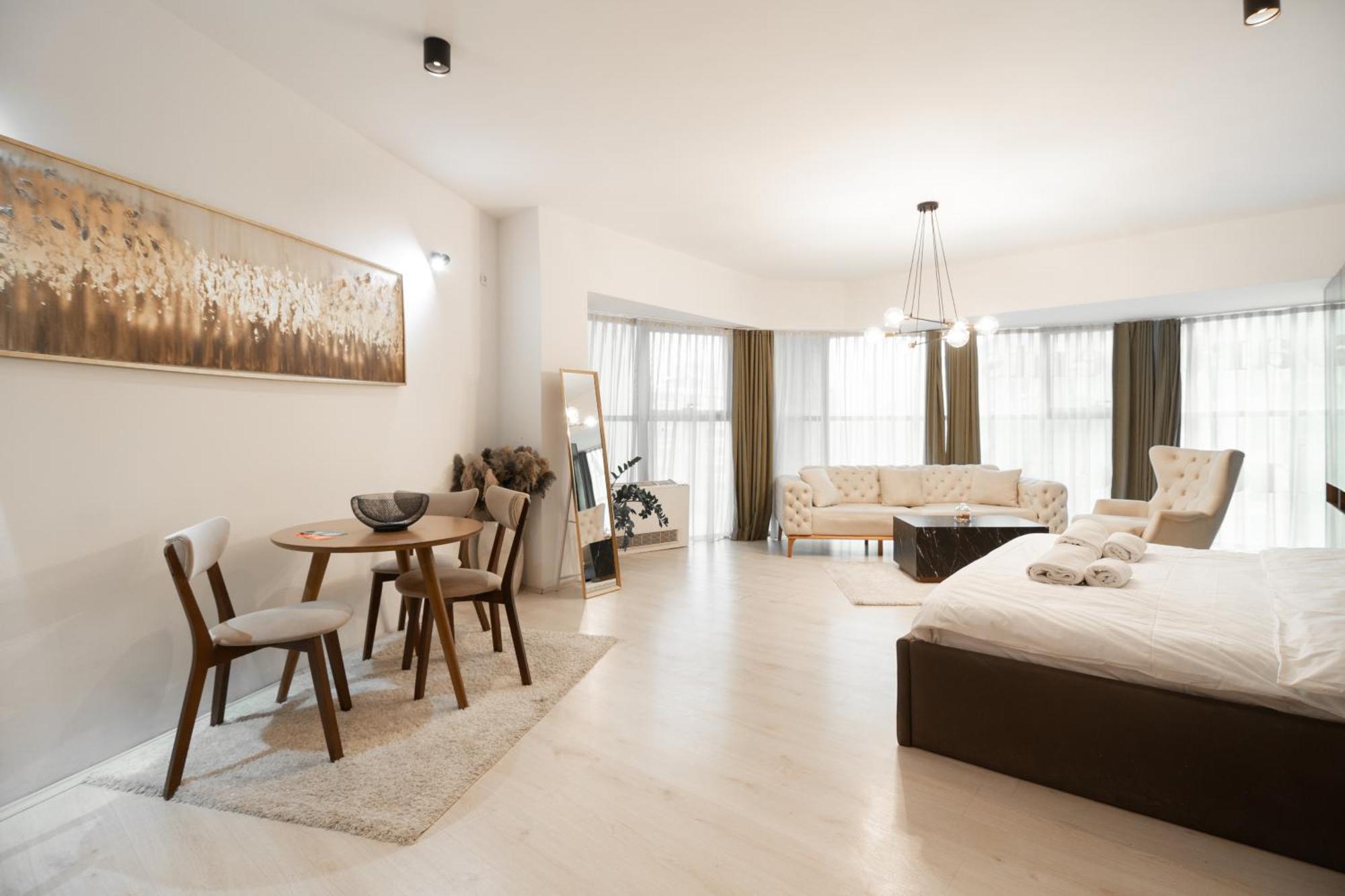 The One Apart Hotel Luxury Suites & Apartments Skopje Exterior foto
