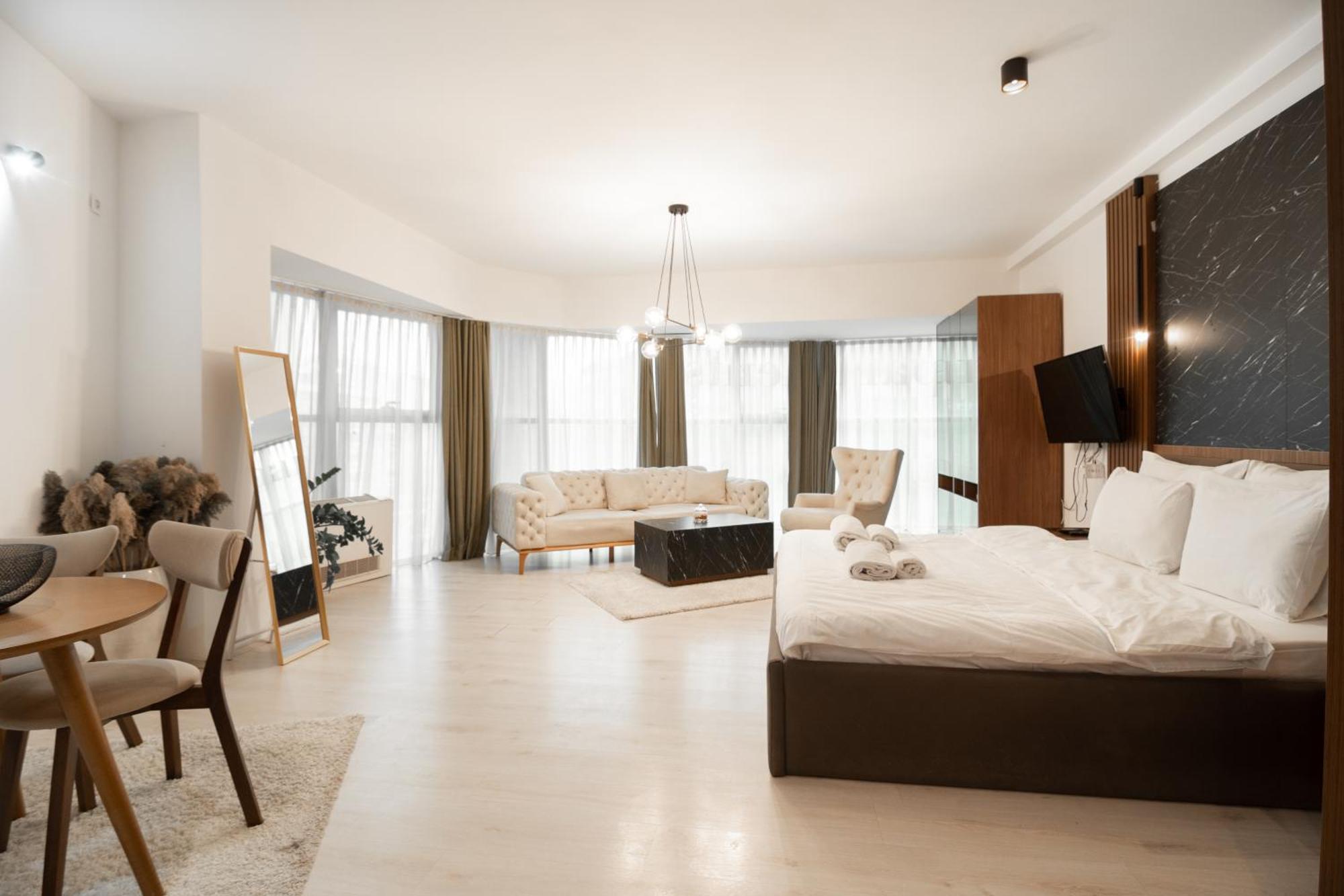 The One Apart Hotel Luxury Suites & Apartments Skopje Exterior foto