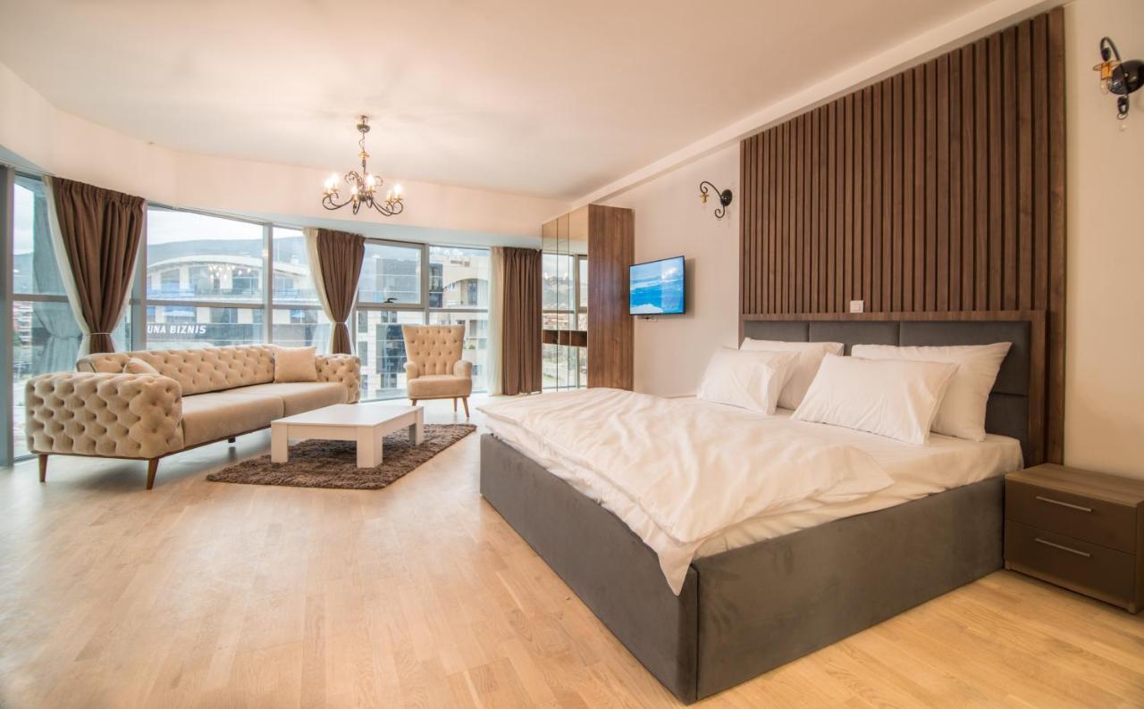 The One Apart Hotel Luxury Suites & Apartments Skopje Exterior foto